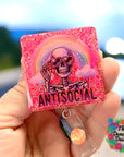 AntiSocial Skeleton UV DTF