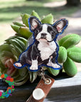 Boston Terrier Pup Decal & Acrylic Blank COMBO