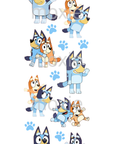 Bluey bookmark UV DTF decal