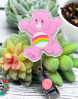 Care Bear Light Pink Decal & Acrylic Blank COMBO
