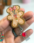 Gingerbread Minnie Decal & Acrylic Blank COMBO