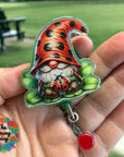 Gnome Holding Ladybug Decal & Acrylic Blank COMBO