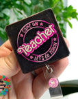 Barbie Teacher UV DTF