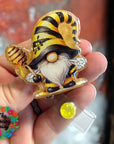 Honey Bee Gnome Decal & Acrylic Blank COMBO