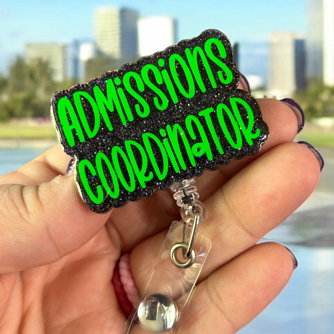admissions-coordinator-acrylic-blank-for-badge-reel-crafts-moxie-vinyls