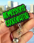 Admissions Coordinator Badge Reel Blank