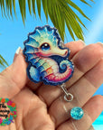Seahorse Decal & Acrylic Blank COMBO