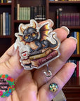 Bookish Dragon Decal & Acrylic Blank COMBO