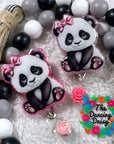 Baby Panda Decal & Acrylic Blank COMBO