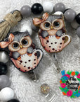Baby Owl Girl Decal & Acrylic Blank COMBO