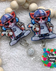 Cool Cat Decal & Acrylic Blank COMBO