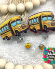 Cute School Bus Decal & Acrylic Blank COMBO