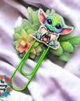 Cute Baby Alien Decal & Acrylic Blank COMBO