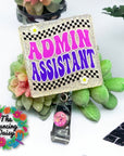 Admin Assistant UV DTF