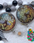 Stained Glass Honey Bee Decal