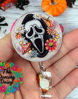 Scream Flowers UV DTF Decal