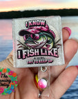 Fish Like A Girl UV DTF