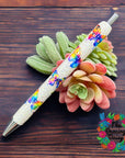 Butterfly Pen Wrap UV DTF