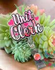 Unit Clerk Acrylic Blank