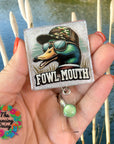 Fowl Mouth UV DTF Decal