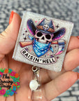 Raising Hell UV DTF Decal