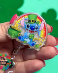 St Patrick Stitch Decal & Acrylic Blank COMBO