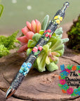 Flower Cactus Pen Wrap UV DTF