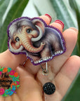 Woolly Mammoth Decal & Acrylic Blank COMBO