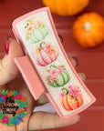 Patchwork Pumpkins Hair Clip UV DTF/Blanks Combo