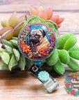 Stained Pug Decal