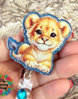 Baby Lion Decal & Acrylic Blank COMBO