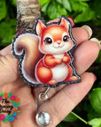 Squirrel Decal & Acrylic Blank COMBO