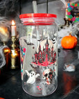 Tarot The Clown Glass Wrap