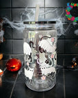 Cats Ghost Glass Wrap