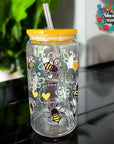 Bumblebees Glass Wrap