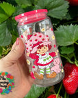 Strawberry Shortcake Glass Wrap