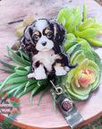 Tri Color Cavalier King Charles Decal & Acrylic Blank COMBO