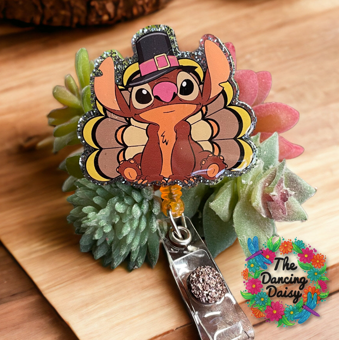 turkey stitch decal & acrylic blank combo