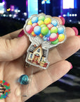 House Balloon Decal & Acrylic Blank COMBO