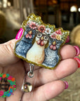 Three Chickens Decal & Acrylic Blank COMBO