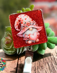 Valentine Heart Gnome UV DTF