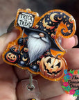 Halloween Gnome Decal & Acrylic Blank COMBO