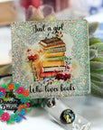 Girl Loves Books UV DTF Transfer