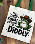 Frog Diddly Squat DTF Transfer