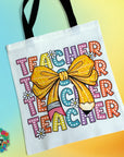 Coquette-Teacher-Back-to-School DTF Transfer