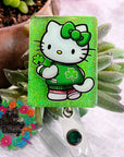 Shamrock Kitty UV DTF