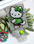 Shamrock Kitty UV DTF