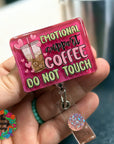 Emotional Support Coffee UV DTF