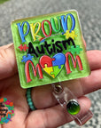 Proud Autism Mom UV DTF