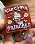 Iced Coffee Princess UV DTF